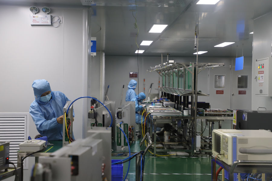 GZ Photonics Technology Co. , Ltd linea di produzione del fabbricante
